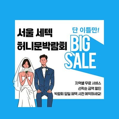 서울 신혼여행 박람회