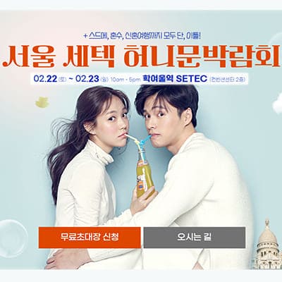 서울 세텍 허니문 신혼여행박람회